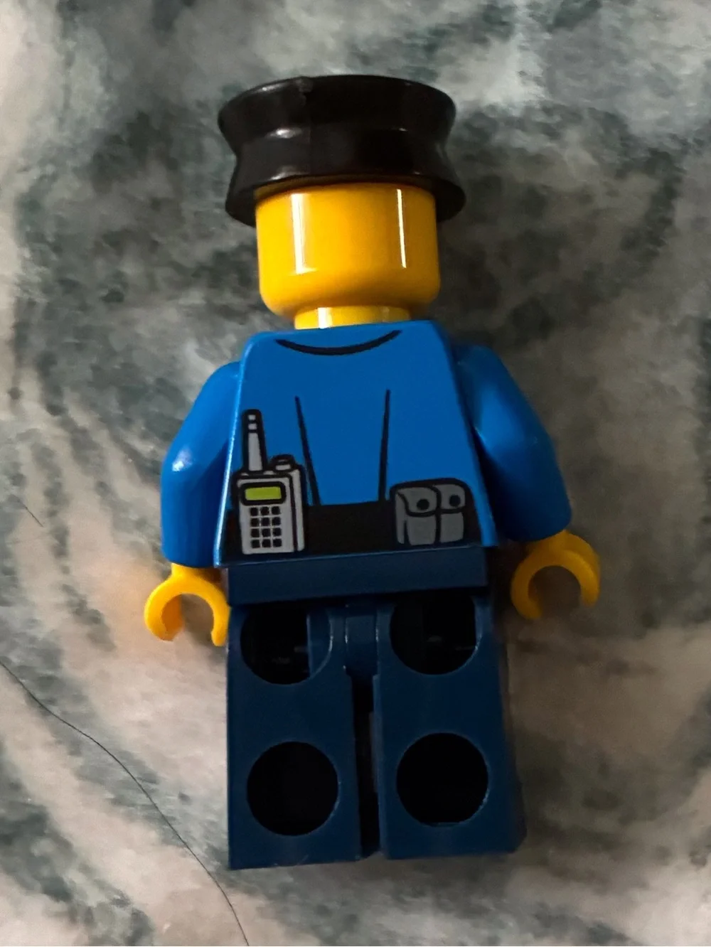 LEGO Police Officer Minifigure in Blue and Black